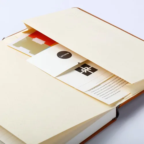 Miniatura 5 de Lemome Cuaderno de bocetos en blanco con papel grueso de primera calidad, regalo divisores, tapa dura, liso, A5, 8.4 x 5.7 pulgadas
