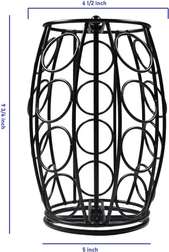 Miniatura 3 de Carrusel K Cup Soporte para cápsulas de café, organizador de Kcup, estación de café, almacenamiento de decoración para mostrador, capacidad para 20