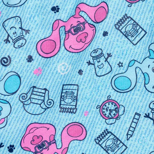 Miniatura 6 de Nickelodeon Blue es Pistes - Conjunto de camiseta y pantalones cortos de rizo francés