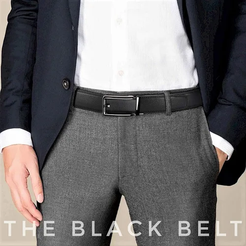 Miniatura 2 de CHAOREN Cinturones Click para hombre – Cinturón de trinquete para hombre de 1 3/8 pulgadas para pantalones de vestir – Compañero perfecto
