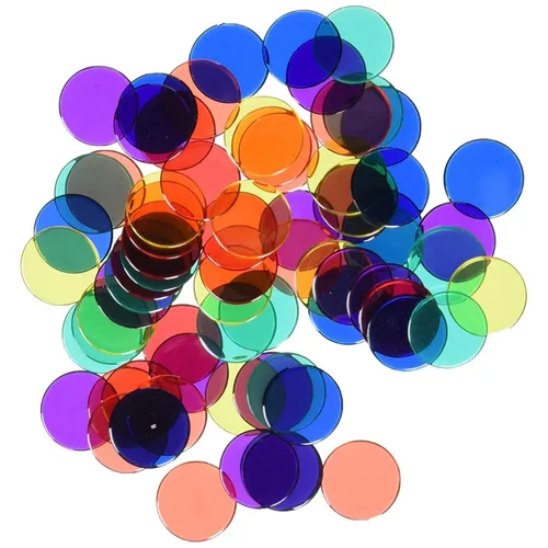 Miniatura 6 de hand2mind Kit transparente para mostradores de aula, fichas de bingo de plástico, fichas de bingo de matemáticas, manipuladores matemáticos