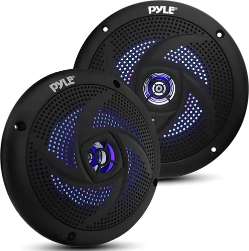 Miniatura 9 de Pyle Altavoces Marinos Impermeables Certificados - 4'' de 2 Vías para Vehículos Todo Terreno y Sistema de Sonido Estéreo de Audio Exterior