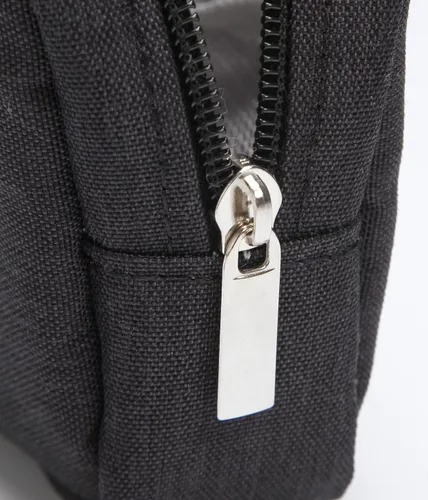 Miniatura 2 de Bolsa pequeña con cremallera de 2 piezas, organizador suave portátil para artículos de tocador, bolsa de transporte para artículos de tocador, mini
