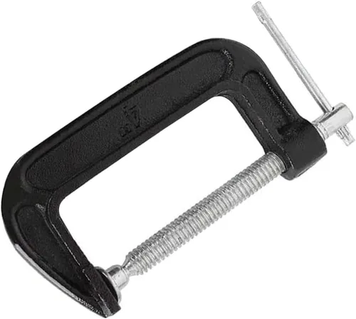 Miniatura 9 de Juego de abrazaderas en C de 4 pulgadas, abrazadera en C de acero resistente de alta resistencia para carpintería, soldadura y construcción (2
