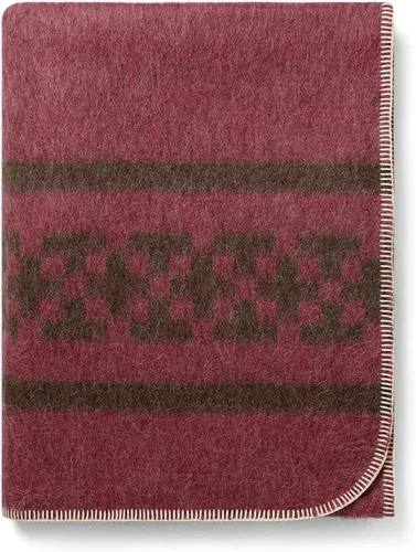 Miniatura 10 de Manta gruesa de lana de alpaca para acampar al aire libre o uso en interiores, diseño étnico, suave lana peruana de alpaca disponible en tamaño Gris
