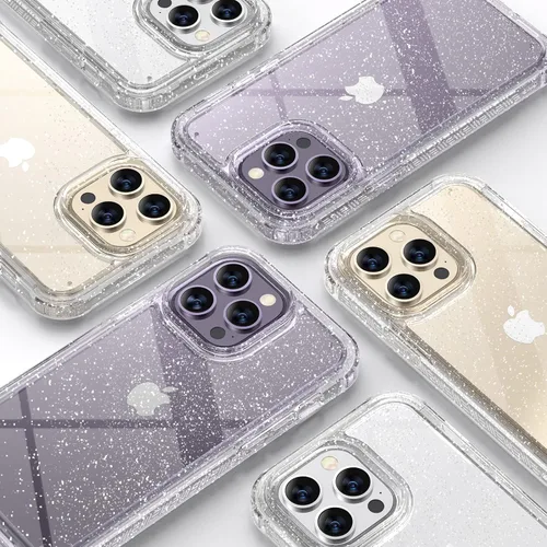 Miniatura 6 de Diaclara - Funda diseñada para iPhone 14 Pro Max de 6.7 pulgadas, resistente, con protector de pantalla sensible al tacto y antiarañazos + protector