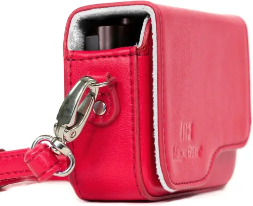 Miniatura 10 de Megagear Canon Powershot G9 X Mark Iı, G9 X Funda de cuero para cámara con correa - Negro - MG654