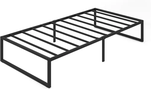 Miniatura 11 de Zinus Lorelei - Marco de cama de plataforma de metal de 14 pulgadas, soporte de listones de acero, no necesita somier, embalaje ecológico