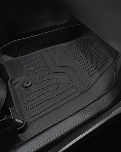 Miniatura 4 de BAMACAR para GMC Yukon para Chevrolet Chevy Tahoe 2021-2025 2026 Alfombrillas de Piso y Forro de Carga (7 Asientos), para Yukon Denali (No XL)