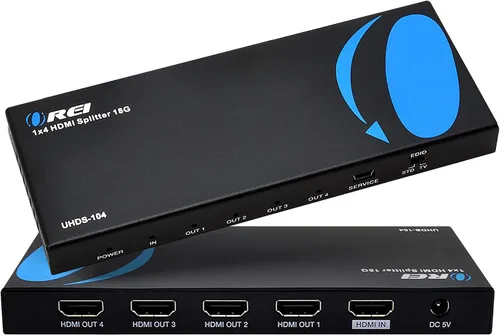 Miniatura 10 de OREI Extensor HDMI UltraHD sobre un solo cable Cat6/Cat7 4K @ 60Hz con control HDR e IR - Gestión EDID de hasta 165 pies