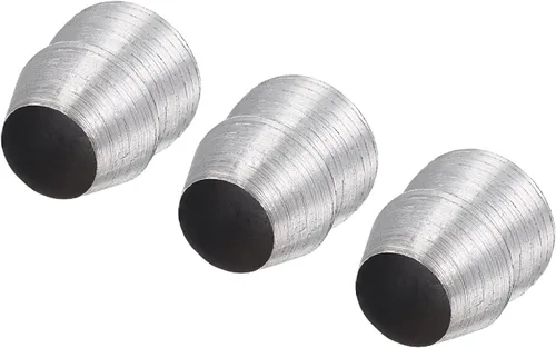 Miniatura 7 de uxcell Cuñas redondas de mango de acero para hacha, martillo de garra, martillo de trineo, mango de hacha, cuña 3 piezas, 0.394 in