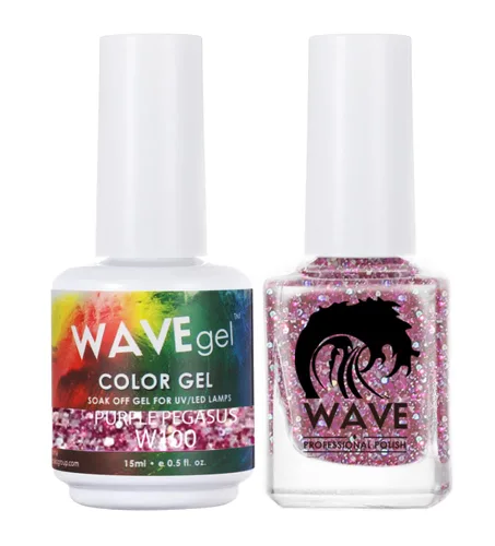 Miniatura 215 de WAVEGEL - Juego dúo de gel y esmalte de uñas a juego - Colección Simplicity - #P109 Blizzard I 0.5 onzas