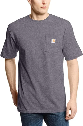 Miniatura 4 de Carhartt Camiseta de manga corta pesada con bolsillo para hombre