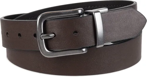 Miniatura 3 de Columbia Cinturón reversible para niños, correa clásica de 1 pulgada de ancho para la escuela, casual y ropa de vestir