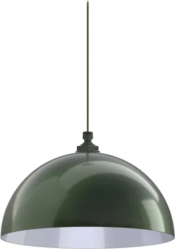 Miniatura 74 de Steel Lighting Co. Brentwood - Lámpara colgante Montada en el techo Cúpula redonda de 14 pulgadas Estilo moderno contemporáneo de granja