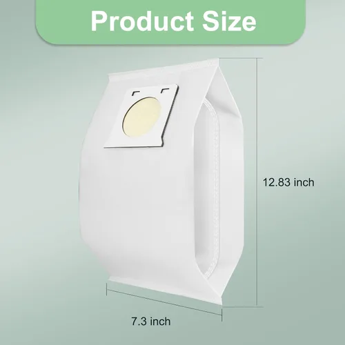 Miniatura 4 de Paquete de 18 bolsas verticales de repuesto HEPA IB600 para aspiradoras compatibles con aspiradora vertical Intuition BU4022, BU4020, BU4018