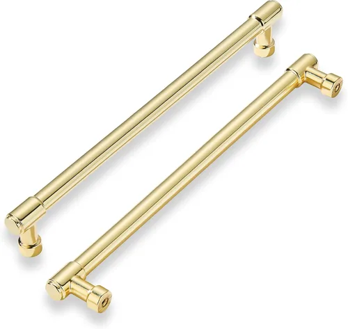 Miniatura 159 de khtumeware - Juego de 2 tiradores grandes para gabinete, diámetro 1-3/4 pulgadas, zinc resistente, para cajones, puertas y tocadores, color latón