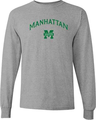 Miniatura 153 de NCAA oficial de College – University Team Color Arco Logo Manga Larga
