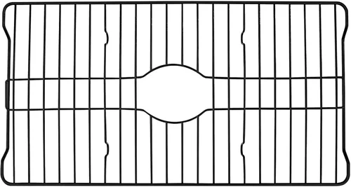 Miniatura 24 de Better Houseware Protectores de fregadero para fregadero de cocina, rejilla protectora de metal, 12 x 10.25 x 1 pulgadas, tapete negro