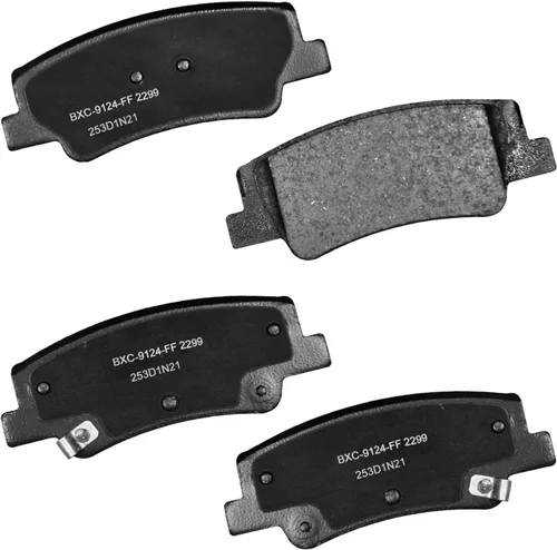 Pastillas de Freno Traseras Cerámicas Premium Bendix SBC2299 para Hyundai Sonata 2024-2020, Tucson 2024-2022, Kia K5 2023-2021