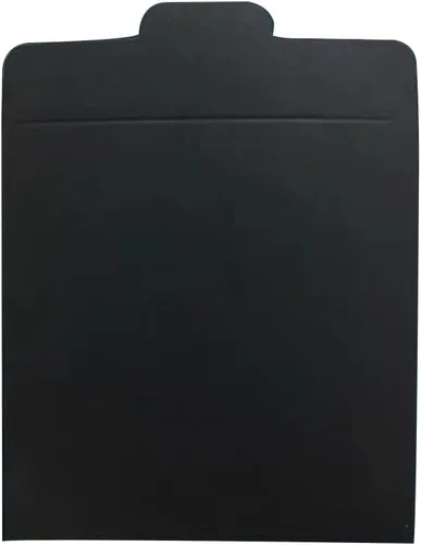 Miniatura 3 de 25 fundas de CD y DVD de papel kraft negro, sobres de cartón para almacenamiento de CD/DVD