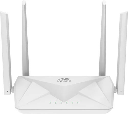 InHand Networks AX3000 Router Wi-Fi 6, router inalámbrico Gigabit de doble banda, seguridad WPA3, IPv6, controles parentales, red de invitados, 160