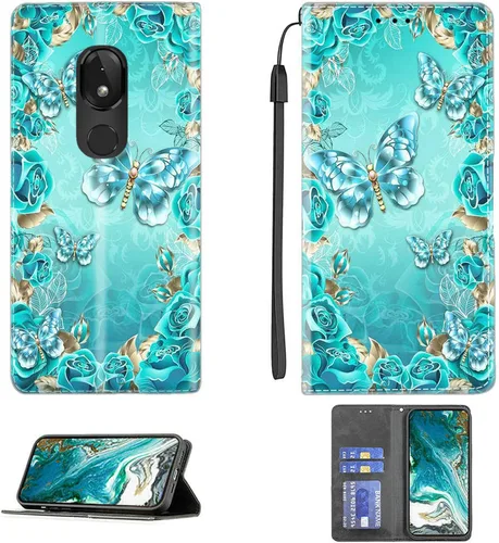 Miniatura 129 de Funda para Moto One Zoom compatible con Motorola One Zoom Phone Case Flip Stand Cover Magnetic Close YHD