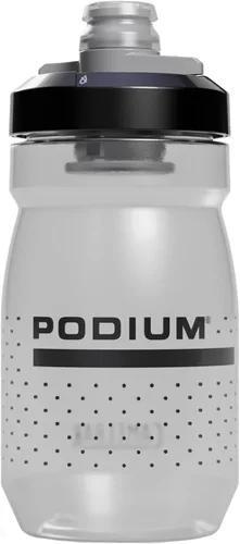 Miniatura 13 de CamelBak Podium botella de agua para bicicleta con compresión, negra, 15 onzas Negro