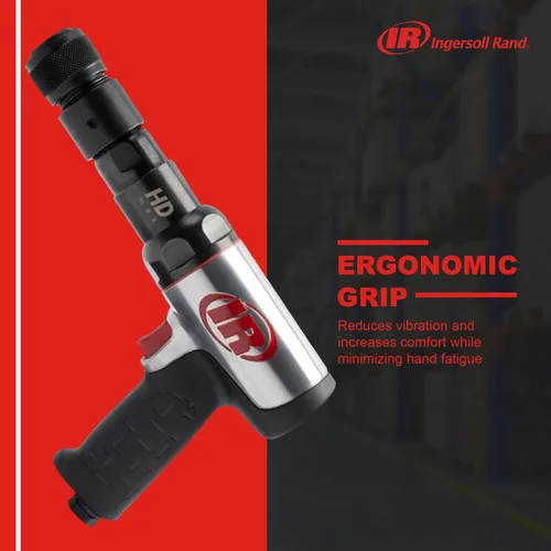 Miniatura 4 de Ingersoll Rand 135MAX - Martillo de aire de cambio rápido resistente con reducción de vibración, 2600 BPM, carrera de 3 pulgadas, vástago redondo