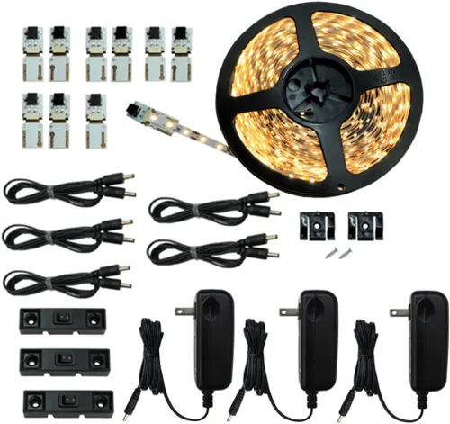 Miniatura 4 de Inspired LED - Tira de luz - Kit de corte y conexión - Blanco puro súper brillante 4200K - 39.5 pies/12M - Tira de iluminación LED - LED regulable