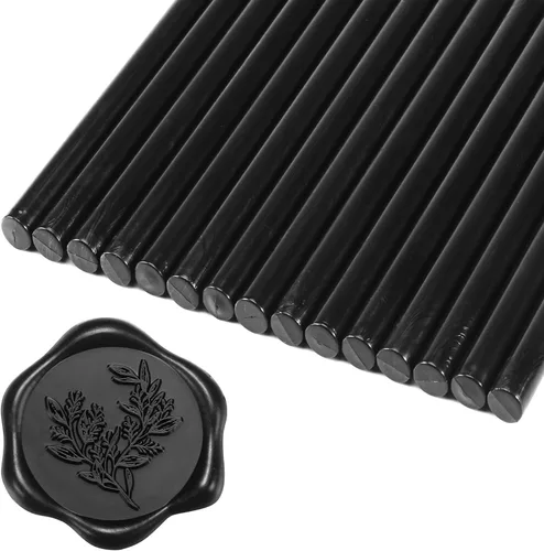Miniatura 19 de Yoption 15 barras de cera para sellar pistola de pegamento para sello de cera, ideal para invitaciones de boda, sobres, tarjetas, ideas de regalo