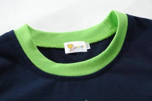 Miniatura 31 de Little Hand Pijamas para niños pequeños, Monster Truck 100% algodón, dinosaurio para niños, 2 piezas, ropa de dormir, conjuntos de ropa de dormir