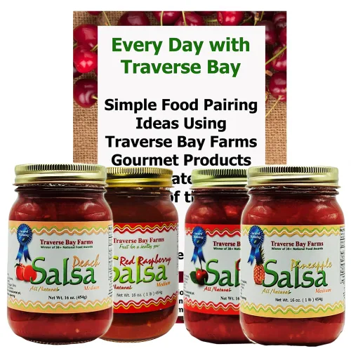Miniatura 14 de Traverse Bay Farms Salsa gruesa - Caliente: fabricada en pequeños lotes con la mayor cantidad de productos cultivados localmente como sea posible.