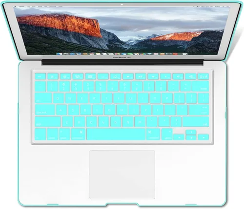 Miniatura 7 de IBENZER - Funda compatible con MacBook Air de 11 pulgadas, modelo A1370 A1465, funda de plástico suave al tacto, rígida, en paquete con funda