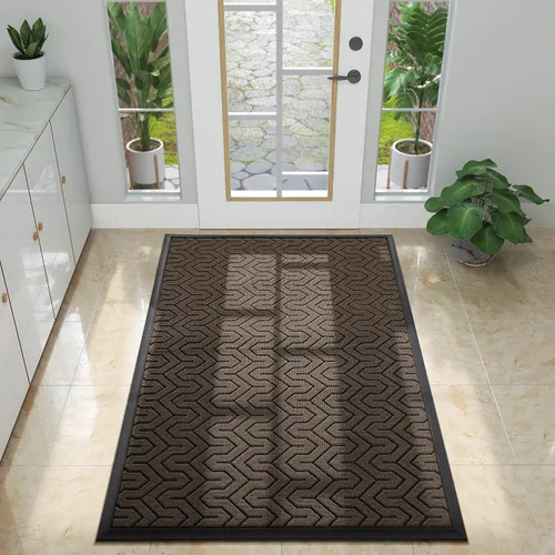Miniatura 8 de Yimobra Alfombra para Puerta Delantera Exterior Entrada 29.5x17, Impermeable Resistente Alfombras Exteriores para Puerta Delantera, Alfombra