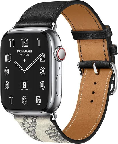 Miniatura 33 de LB1 - Correa de cuero para Apple Watch para mujeres y hombres, SE Ultra 2 de 1.575 in 1.732 in 1.811 in 1.654 in 1.772 in 1.614 in 1.496 in 1.929 in