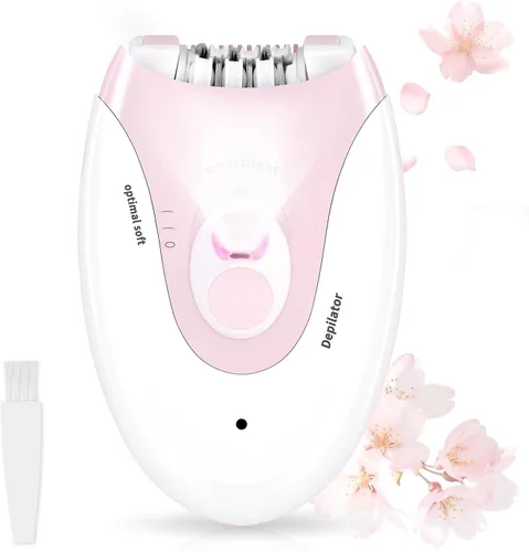 Nueva depiladora 2025 para mujer con luz LED, pinzas eléctricas inalámbricas, dispositivo de depilación facial