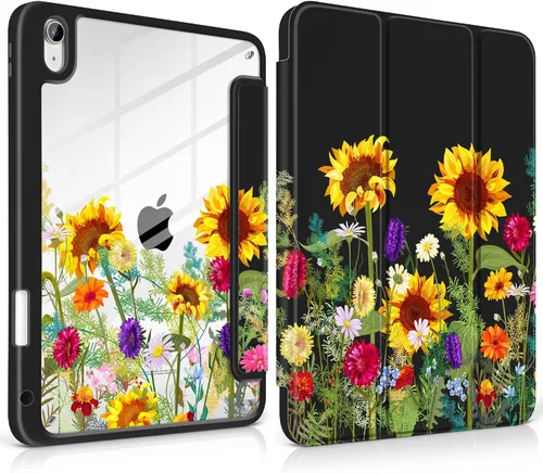Miniatura 14 de MEEgoodo Funda para iPad Air de 11 pulgadas M3 2025 / M2 2024, para iPad Air de 5ª y 4ª generación de 10.9 pulgadas 2022/2020, funda para tableta