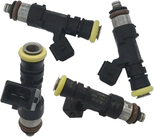 Miniatura 2 de EPSIRMP 0280158830 Juego de 4 inyectores de combustible de 210 libras y 2200 cc compatibles con Honda Audi Mazda Dodge GM 0280158829
