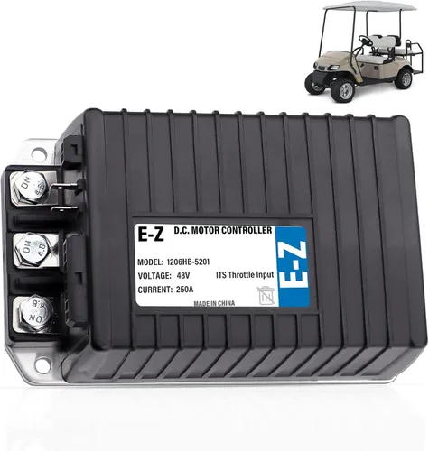 Miniatura 10 de Controlador Curtis 1205-117 36V 400A 0-5KΩ Curtis y 1204-1205 36V 500A 0-5KΩ Compatible con Curtis 1204 1205 36V EZGO Golf Cart Controlador