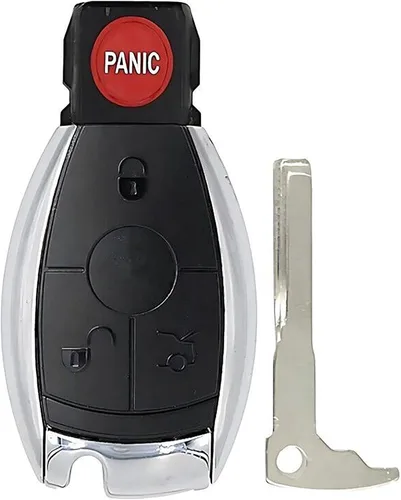 1 carcasa de repuesto para llavero remoto compatible con vehículos Mercedes Benz - MPN KR55WK49046-02 (sin electrónica ni chip en el interior)