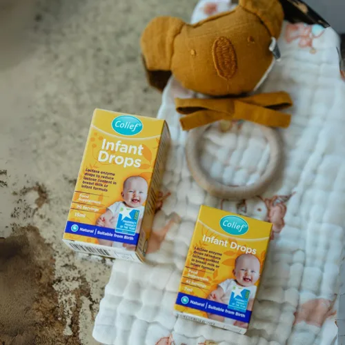 Miniatura 7 de Colief Ayuda digestiva infantil Gotas de gas para bebés Alivio natural y seguro de gases infantiles Reduce los cólicos del bebé, hinchazón