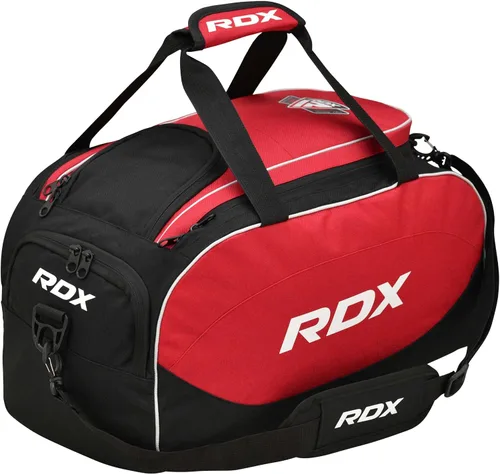 RDX Bolsa de gimnasio de 50 litros con compartimento ventilado para zapatos, mochila todo en uno, bolsa de lona para deportes de fitness, artes