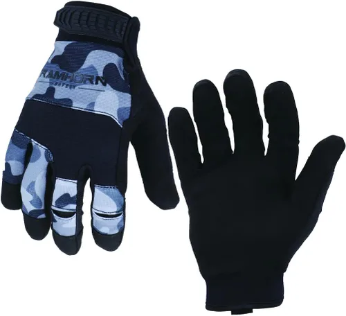 Miniatura 8 de Guantes de trabajo para fortalecer la protección de las articulaciones de los dedos, guantes de trabajo multifuncionales para hombres, guantes
