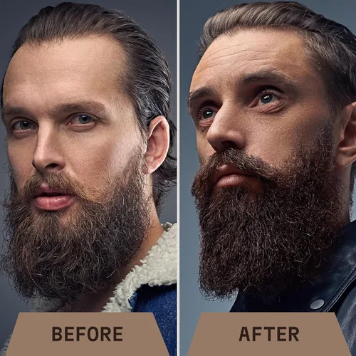 Miniatura 7 de Striking Viking Jabón/champú para barba de sándalo para hombres, 17 onzas, sin parabenos ni sulfatos, aceite de jojobal para todo tipo de barba