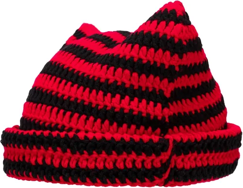 Miniatura 9 de CATMICOO Y2k Beanie Knit Cat Ear Beanies - Gorros de ganchillo para mujer