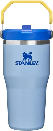 Miniatura 82 de STANLEY IceFlow 2.0 - Vaso con pajilla abatible con asa, 30 onzas, tapa giratoria y popote abatible, botella de agua a prueba de fugas, acero Tiza