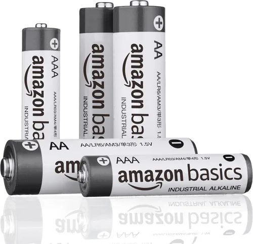 Miniatura 5 de Amazon Basics Paquete de 200 pilas industriales alcalinas AAA, 1.5 voltios, 5 años de vida útil