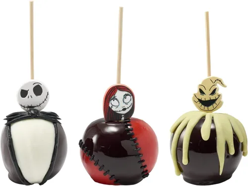Miniatura 12 de DecoPac Anillos de The Nightmare Before Christmas, decoraciones de cupcakes con Jack, Sally y Oogie Boogie, paquete de 24