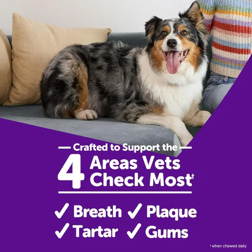 Miniatura 4 de Wellness WHIMZEES Value Pack - Premio dental natural para perros, masticar, refresca el aliento, tamaño mediano, caja de 46.6 onzas, 44